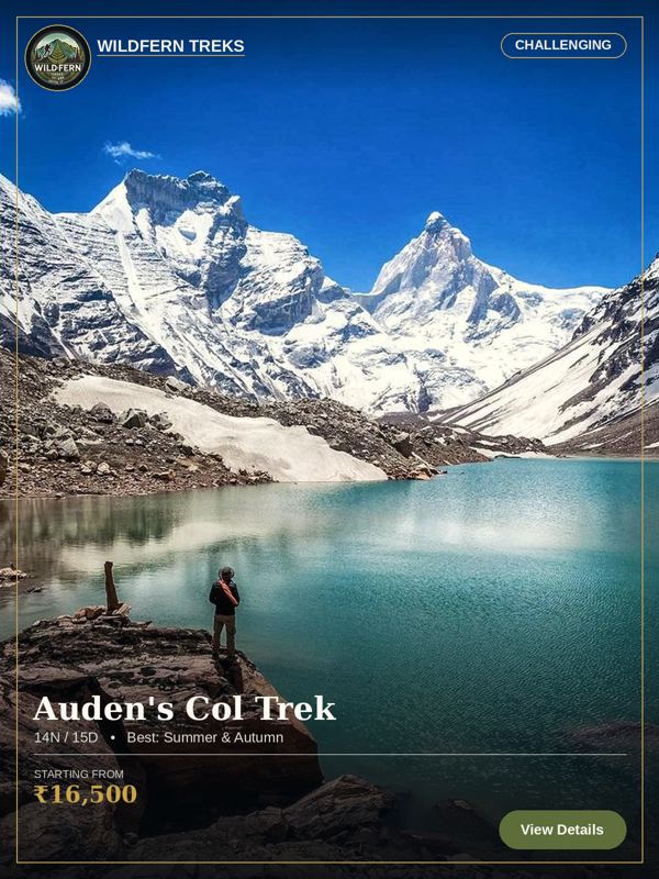 Auden's Col Trek
