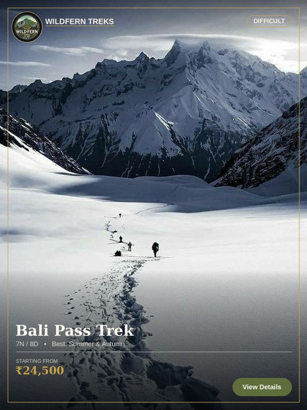 Bali Pass Trek