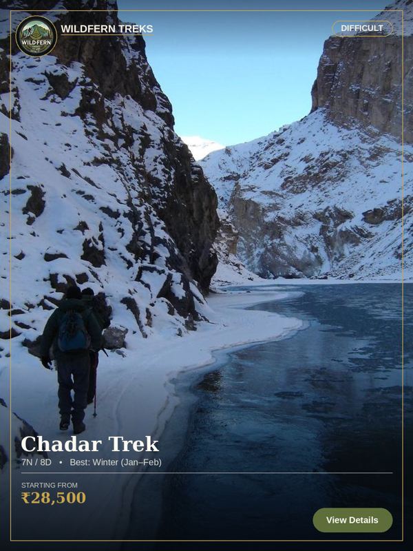 Chadar Trek