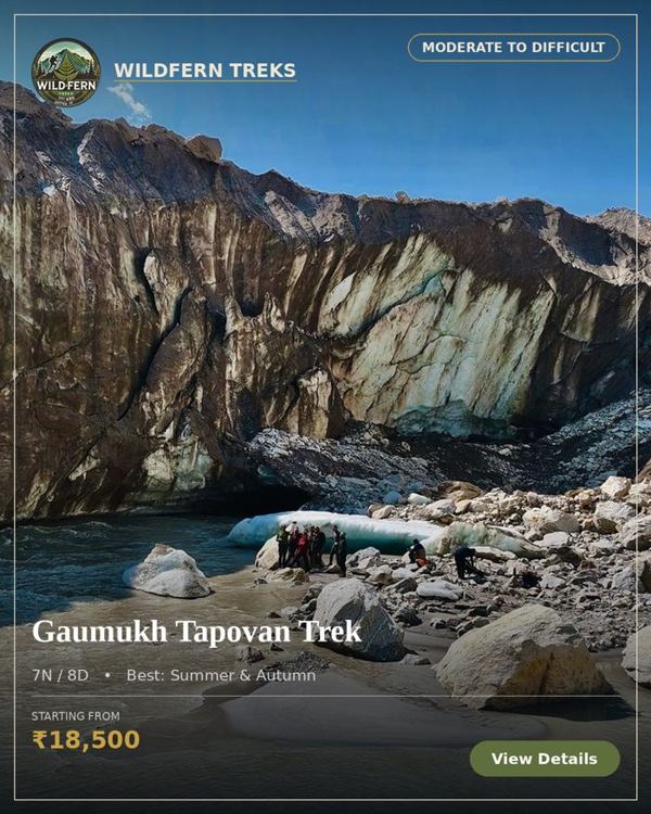 Gaumukh Tapovan Trek