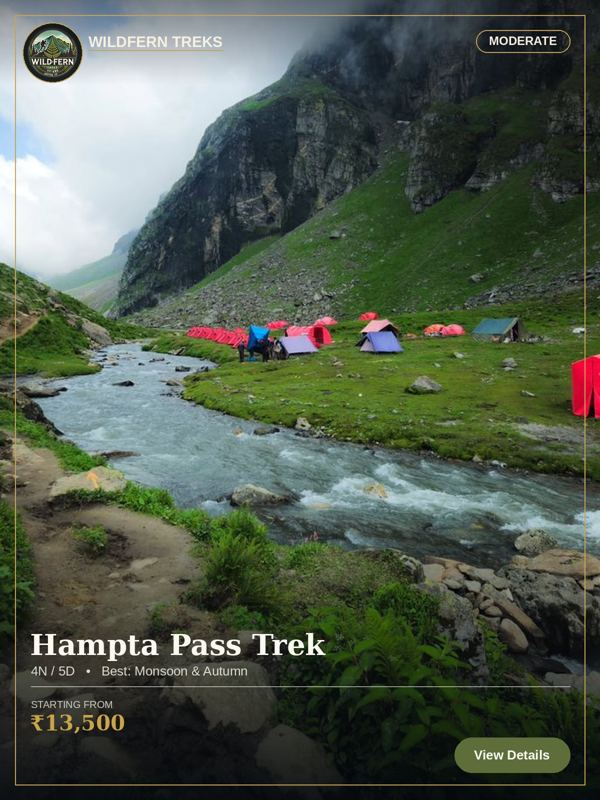 Hampta Pass Trek