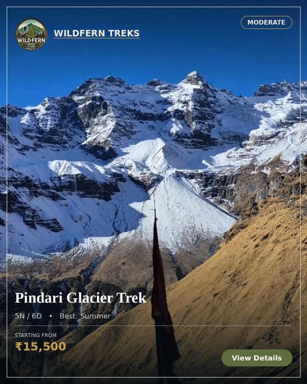 Pindari Glacier Trek